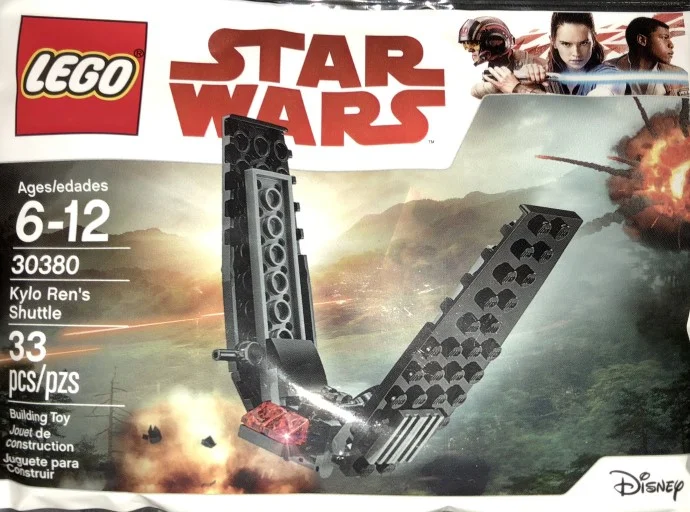 LEGO® 30380 Wars Kylo Ren's Shuttle Mini polybag Nowy - zdjęcie 1