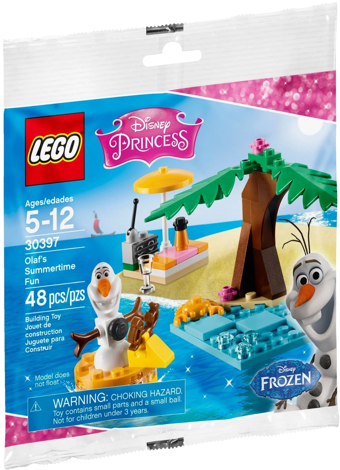 LEGO® 30397 nowy Lego Disney Lego Kraina Lodu Olaf Na Wakacjach Misb 2016 - zdjęcie 1