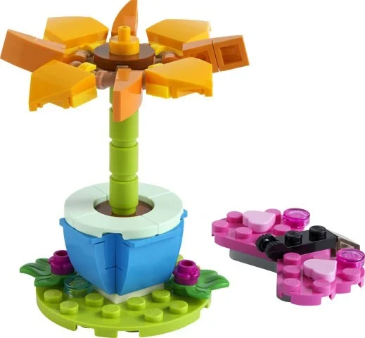 LEGO® 30417 LEGO Friends Ogrodowy kwiat i motyl - zdjęcie 1