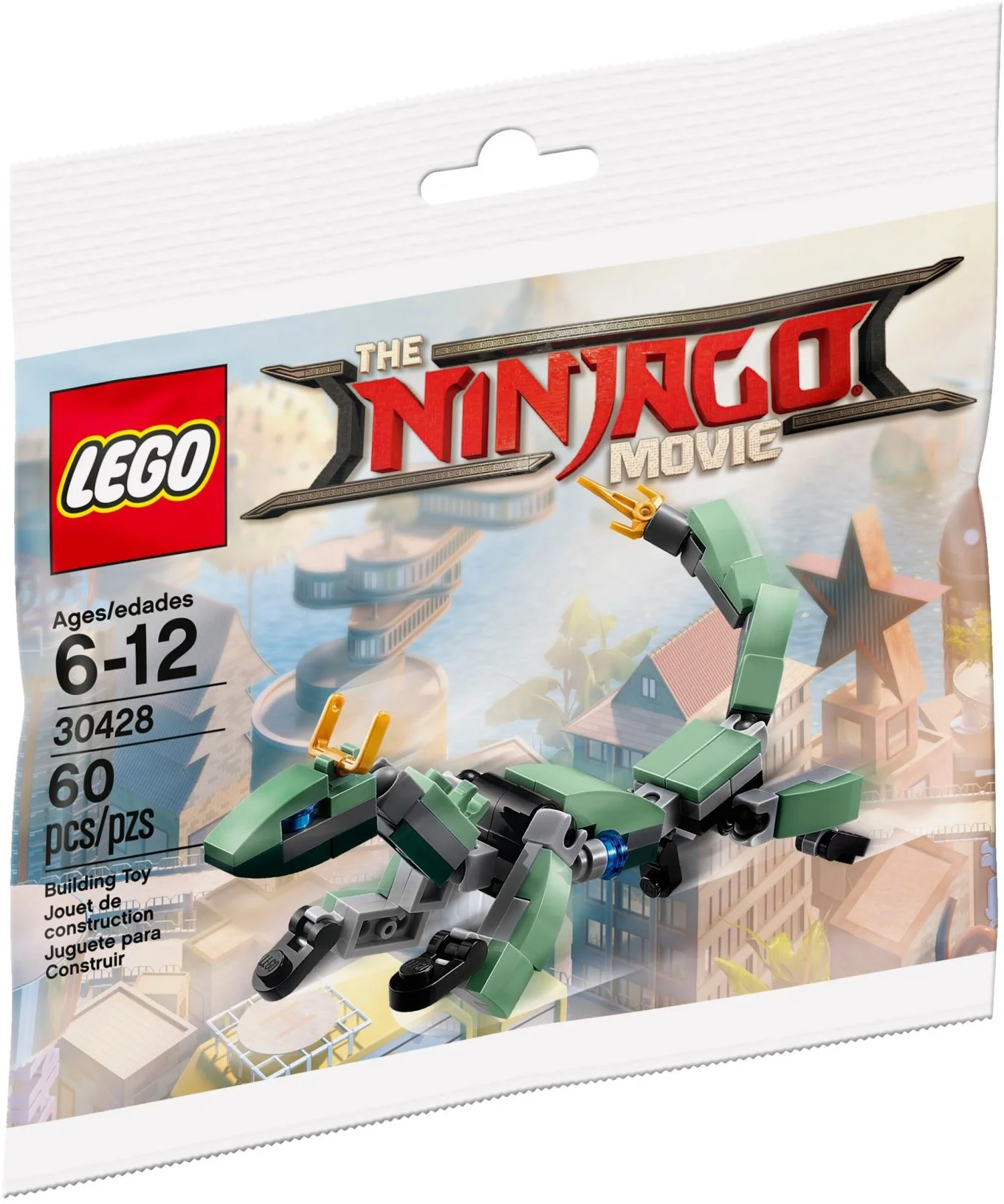 LEGO® 30428 Green Ninja Mech Dragon Polybag - zdjęcie 1