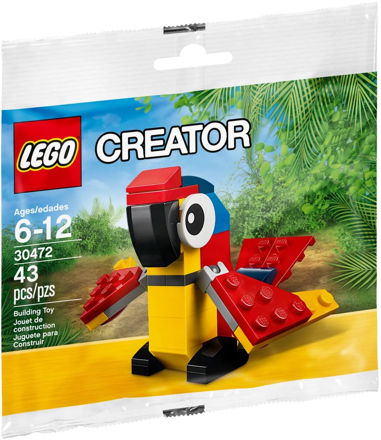 LEGO® 30472 Oryginalne Lego Creator Papuga Klocki 2016 Edycja Limitowana Nowe - zdjęcie 2
