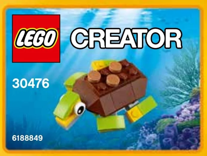 LEGO® 30476 Happy Turtle - zdjęcie 1