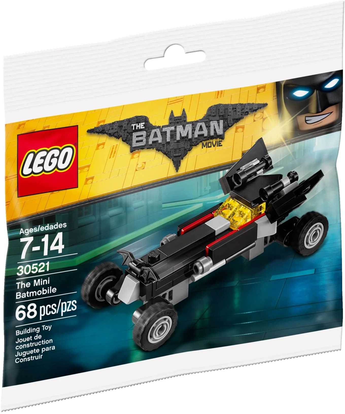 LEGO® 30521 Lego Batman Movie Batmobile micro mini Polybag Misb 2017 - zdjęcie 2