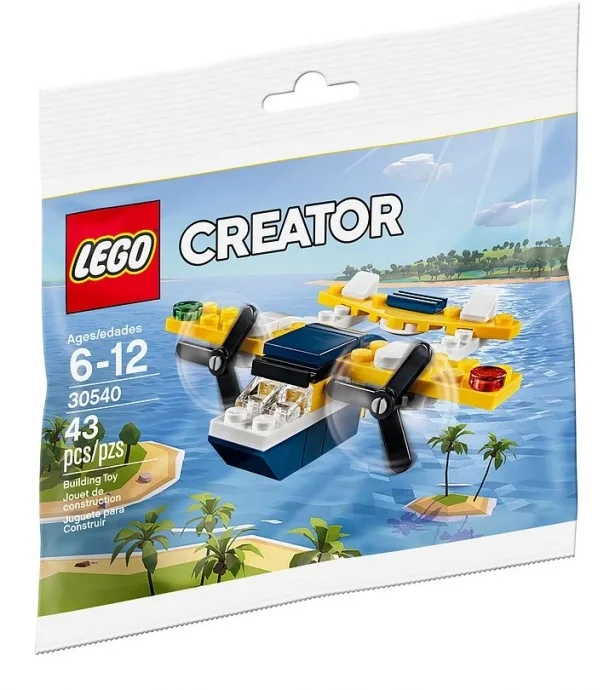 LEGO® 30540 Lego Polybag Yellow Flyer mini samolot - zdjęcie 1