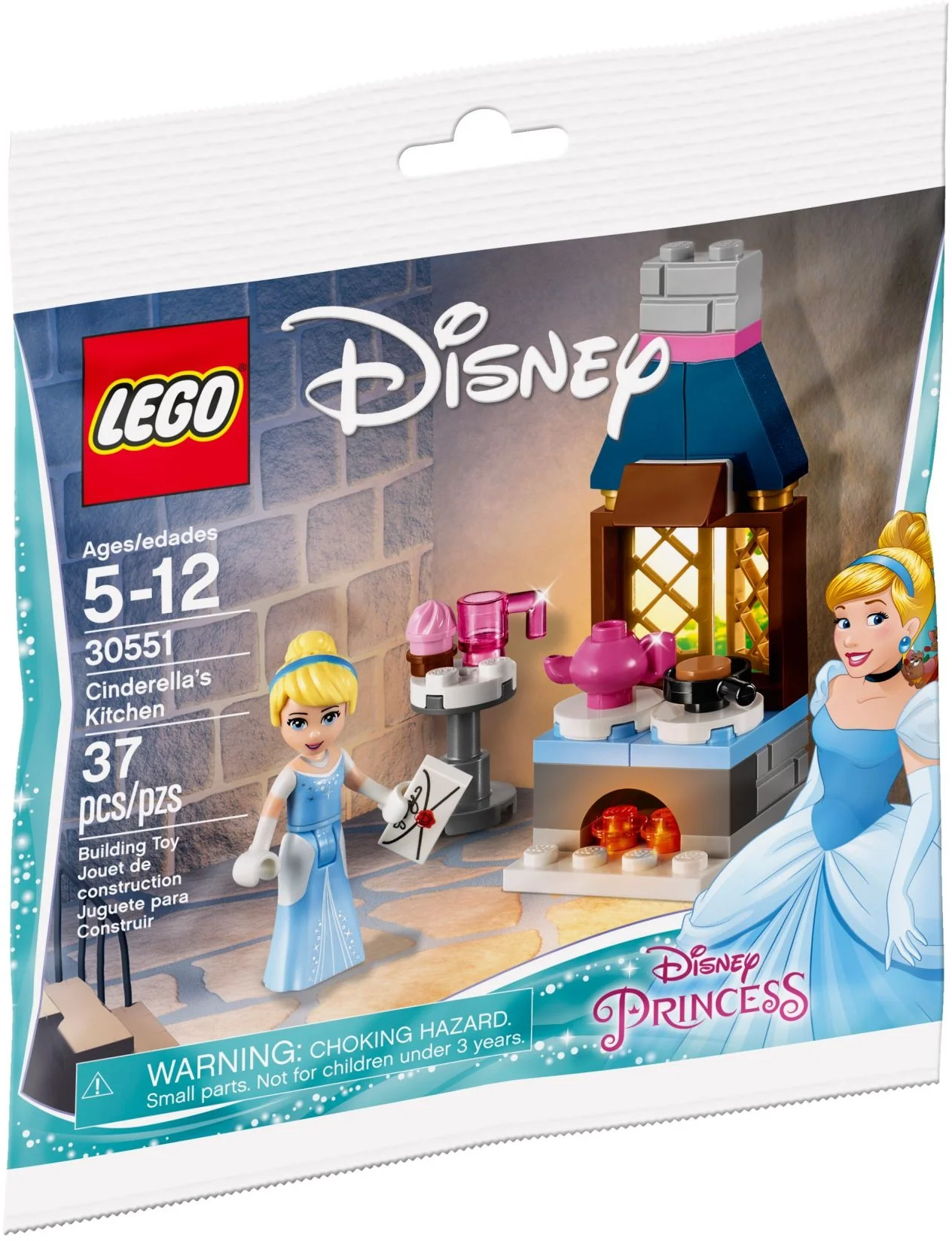LEGO® 30551 nowy Lego Disney Kuchnia Kopciuszka Misb 2017 - zdjęcie 1