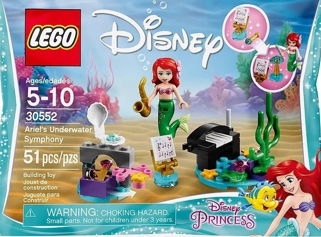 Lego Disney Podwodna symfonia Arielki Polybag 2018 rok