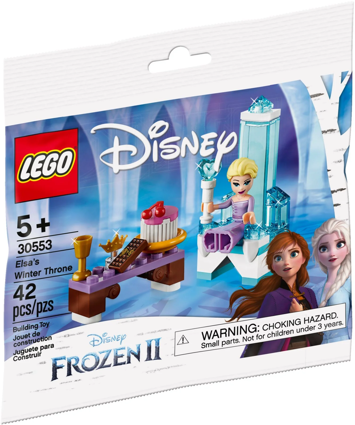 LEGO® 30553 Zimowy Tron Elzy Polybag Frozen 2 Kraina Lodu - zdjęcie 2