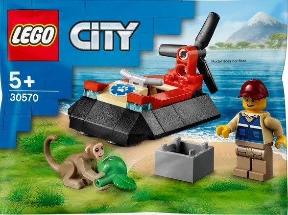 LEGO City Poduszkowiec ratowników dzikich