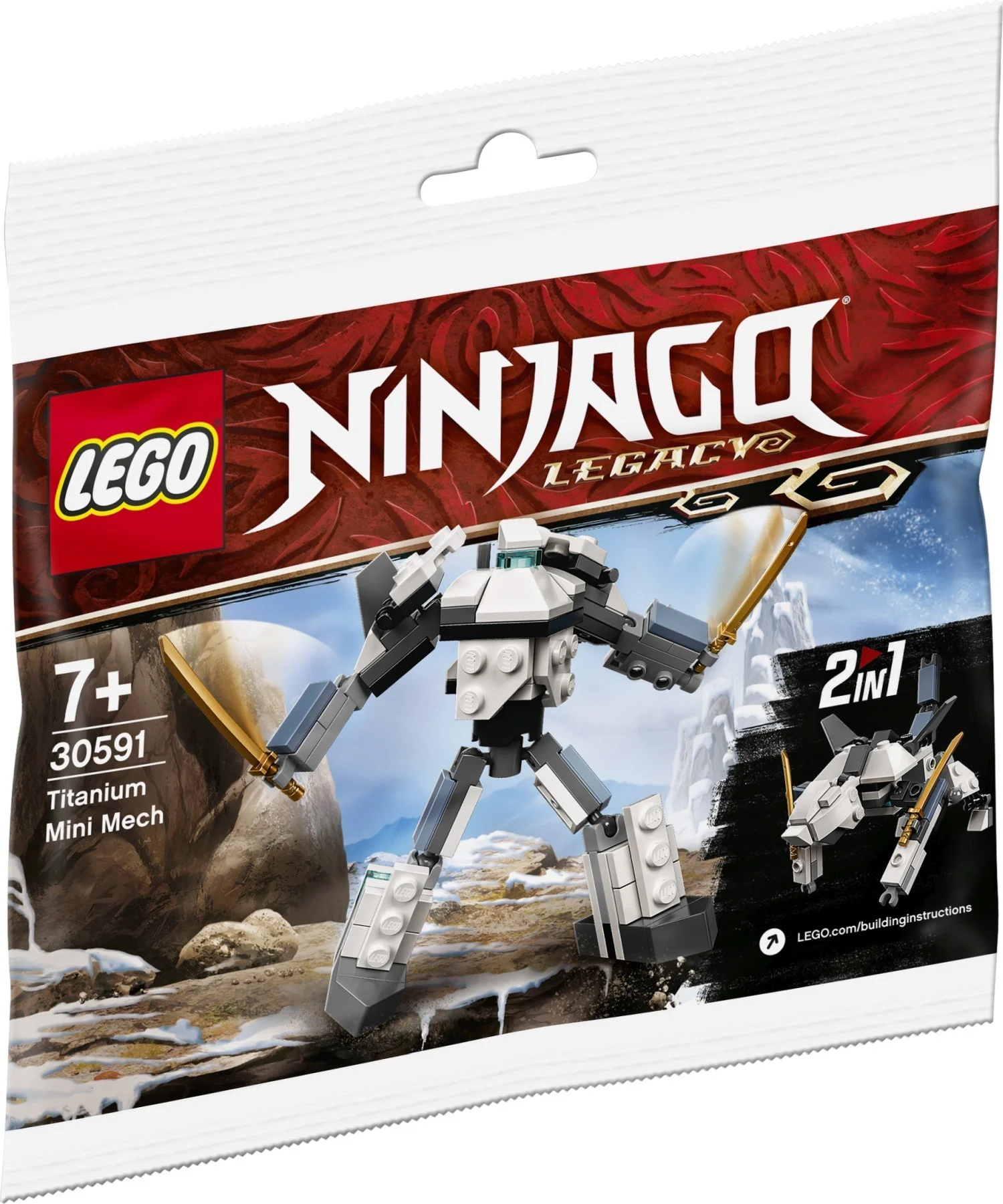 LEGO® 30591 LEGO Ninjago Tytanowy minimech - zdjęcie 2