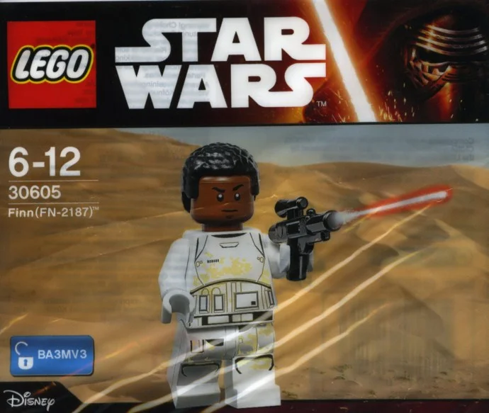 Nowy Lego Star Wars Polybag Finn (FN-2187) Misb 2016