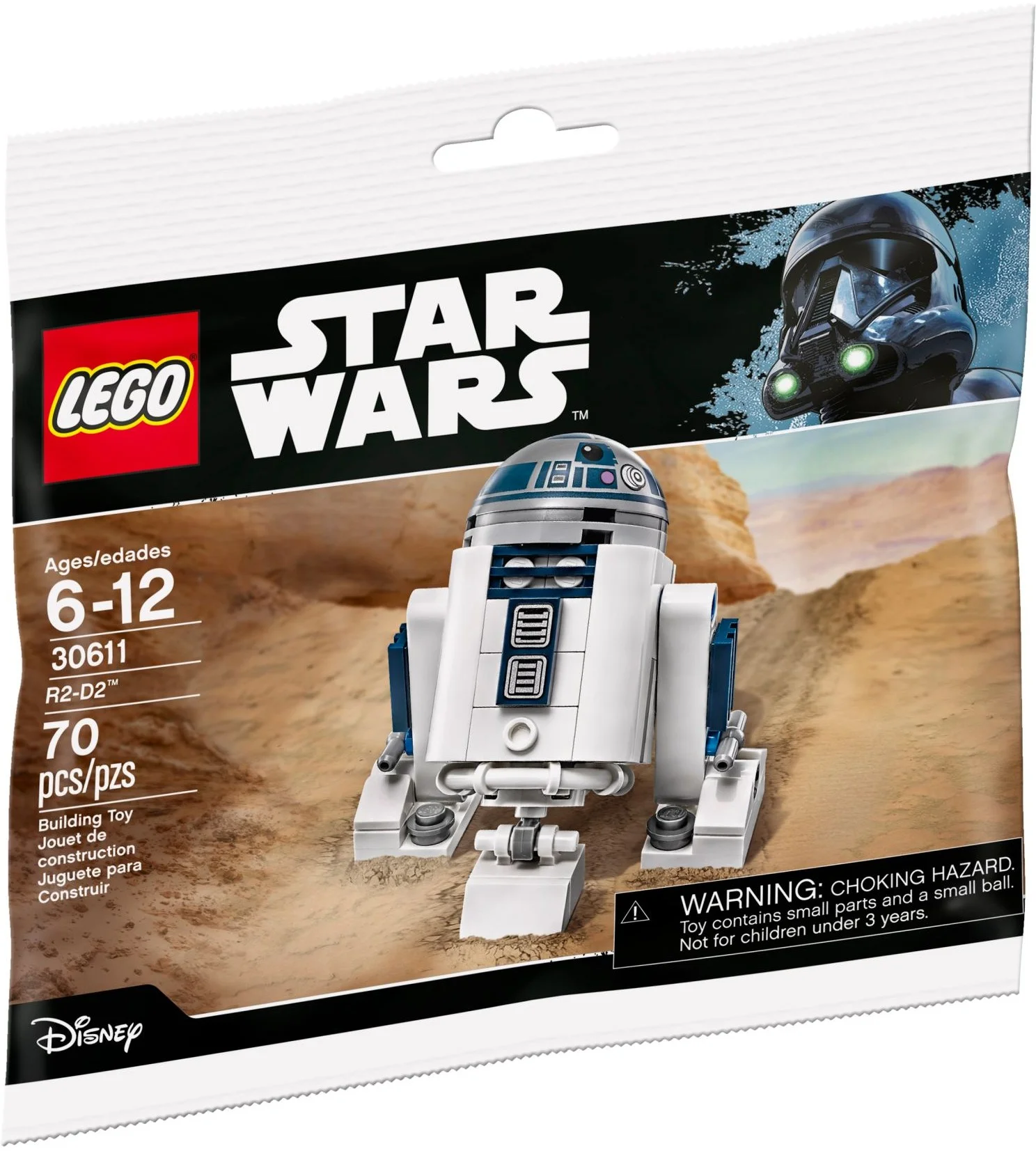 LEGO® 30611 Wars R2-D2 Nowe - zdjęcie 1