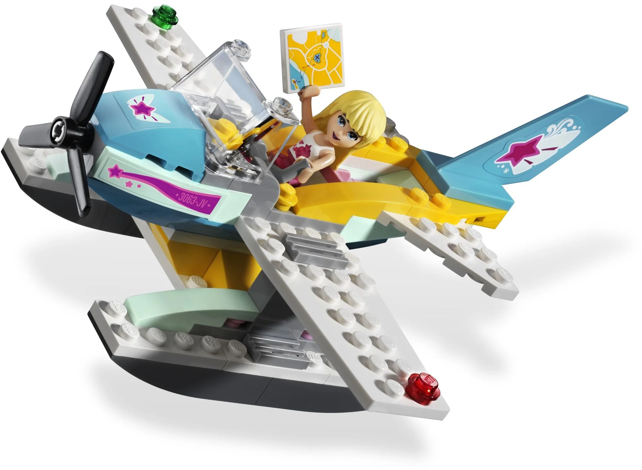 LEGO® 3063 Klub lotniczy w Heartlake Unikat 2012 Rok - zdjęcie 3