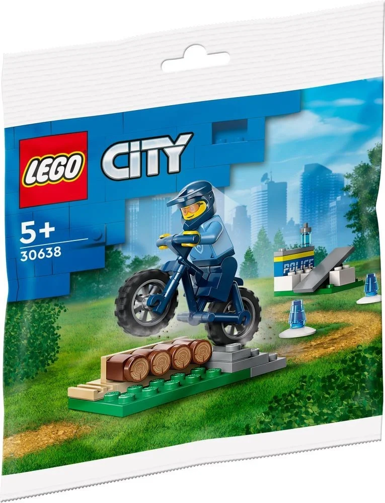 Lego Polybag Saszetka City Rower policyjny szkolenie