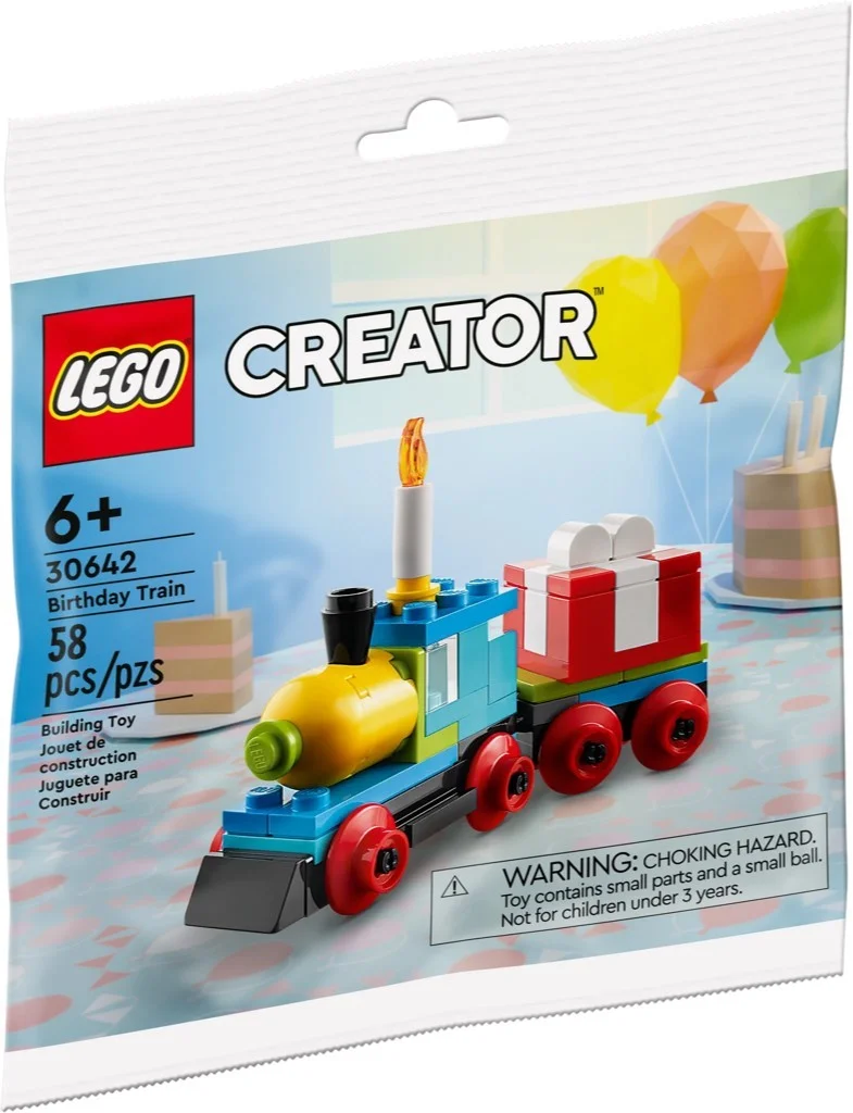 LEGO® 30642 Pociąg urodzinowy Birthday Train Polybag - zdjęcie 2