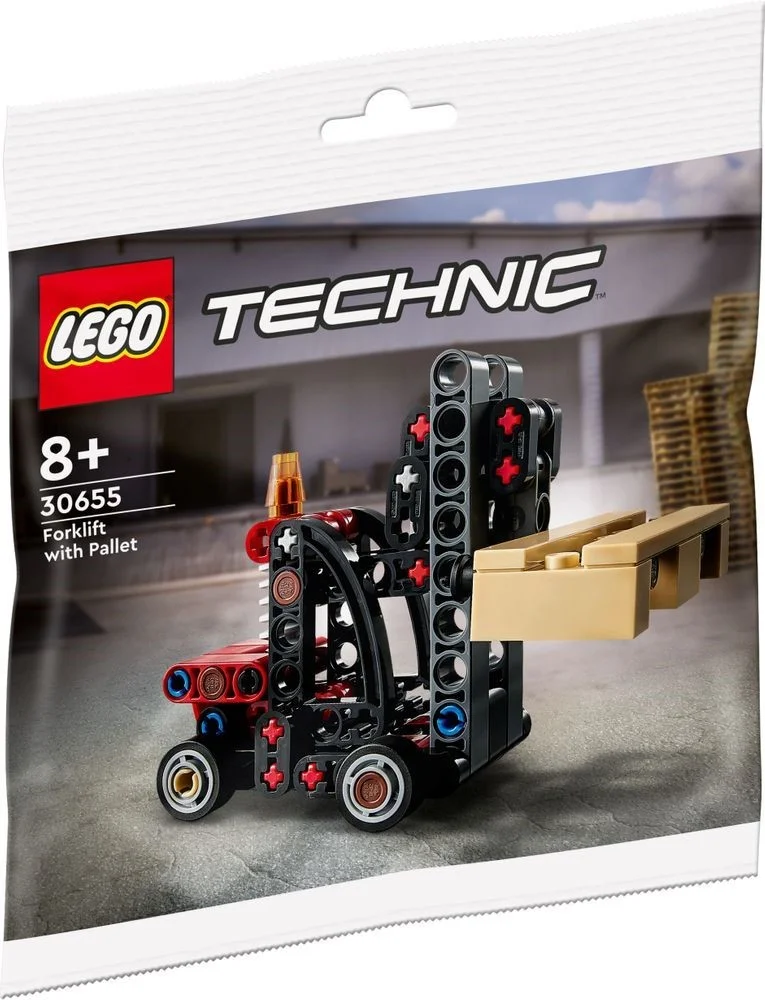LEGO® 30655 LEGO Technic Wózek widłowy z paletą - zdjęcie 2
