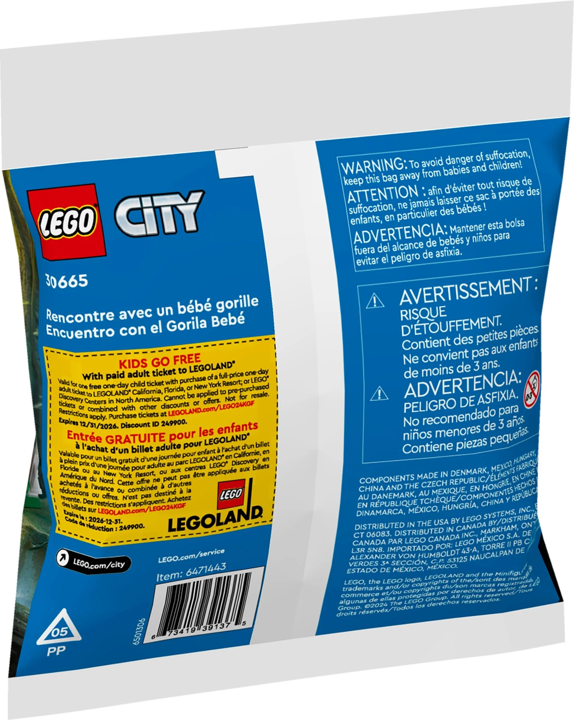 LEGO® 30665 City Spotkanie z Małym Gorylem - zdjęcie 3