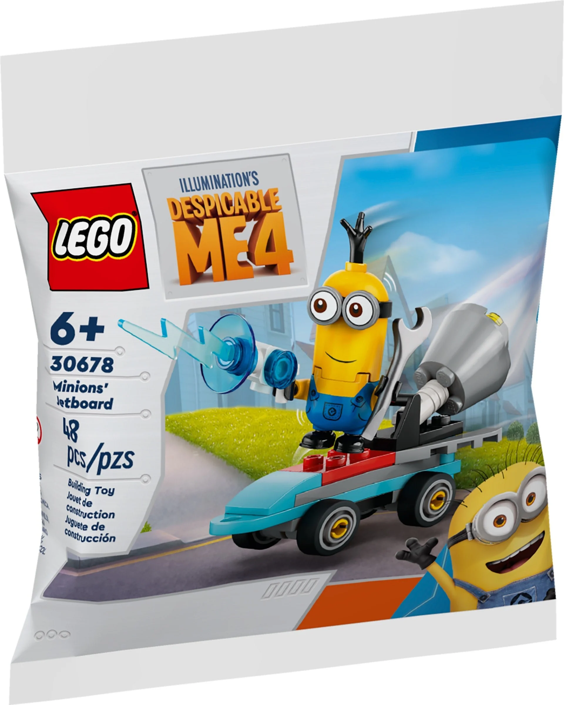 LEGO® 30678 Minions Odrzutowa Deska Minionków 48 El Woreczek