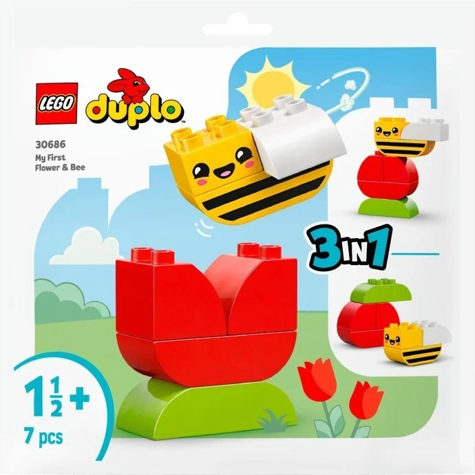 LEGO® 30686 Duplo Mój Pierwszy Kwiatek i Pszczoła - zdjęcie 2