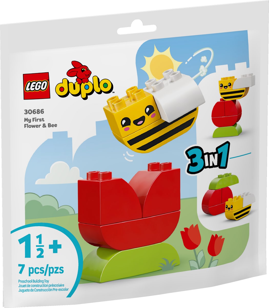 LEGO® 30686 Duplo Mój Pierwszy Kwiatek i Pszczoła - zdjęcie 4