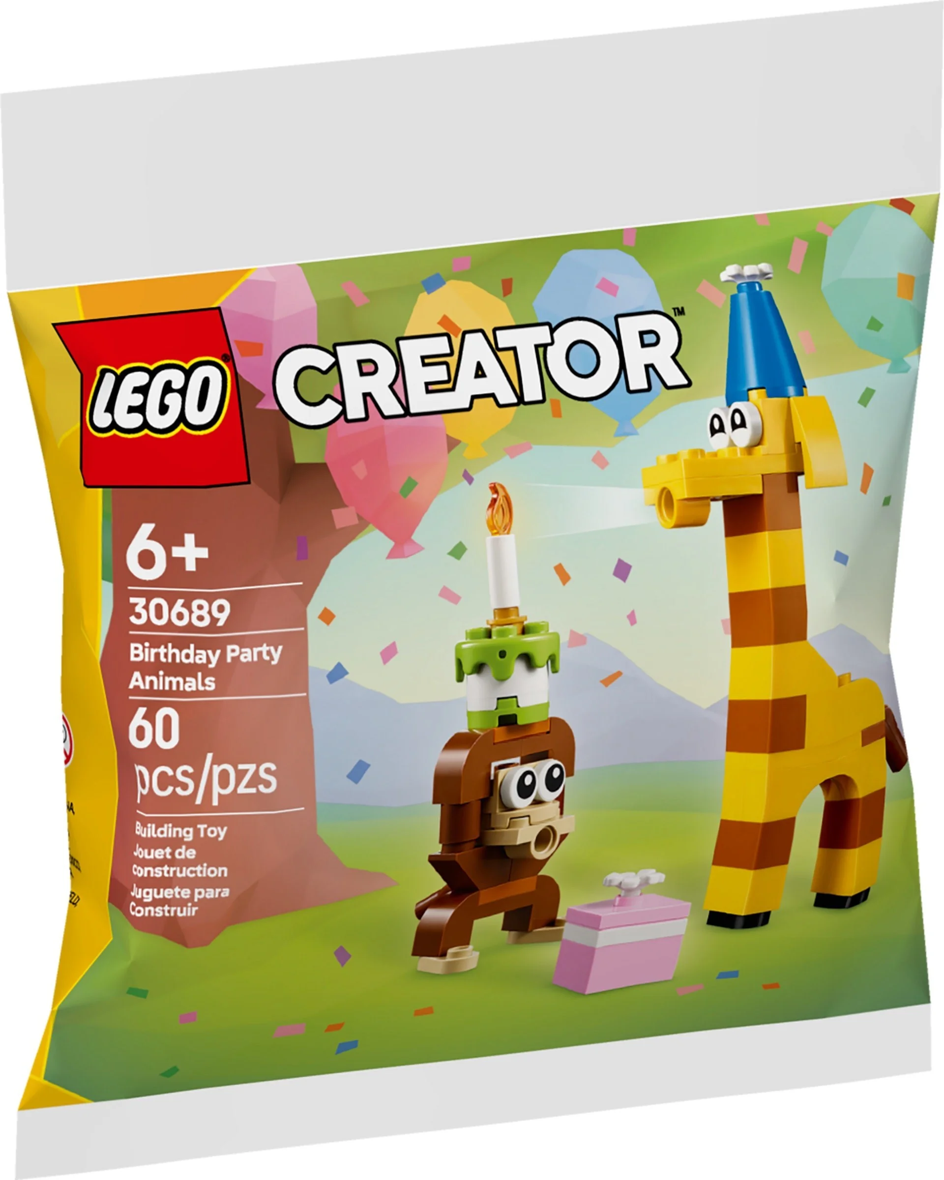 LEGO® 30689 Urodzinowe Zwierzaki - zdjęcie 3