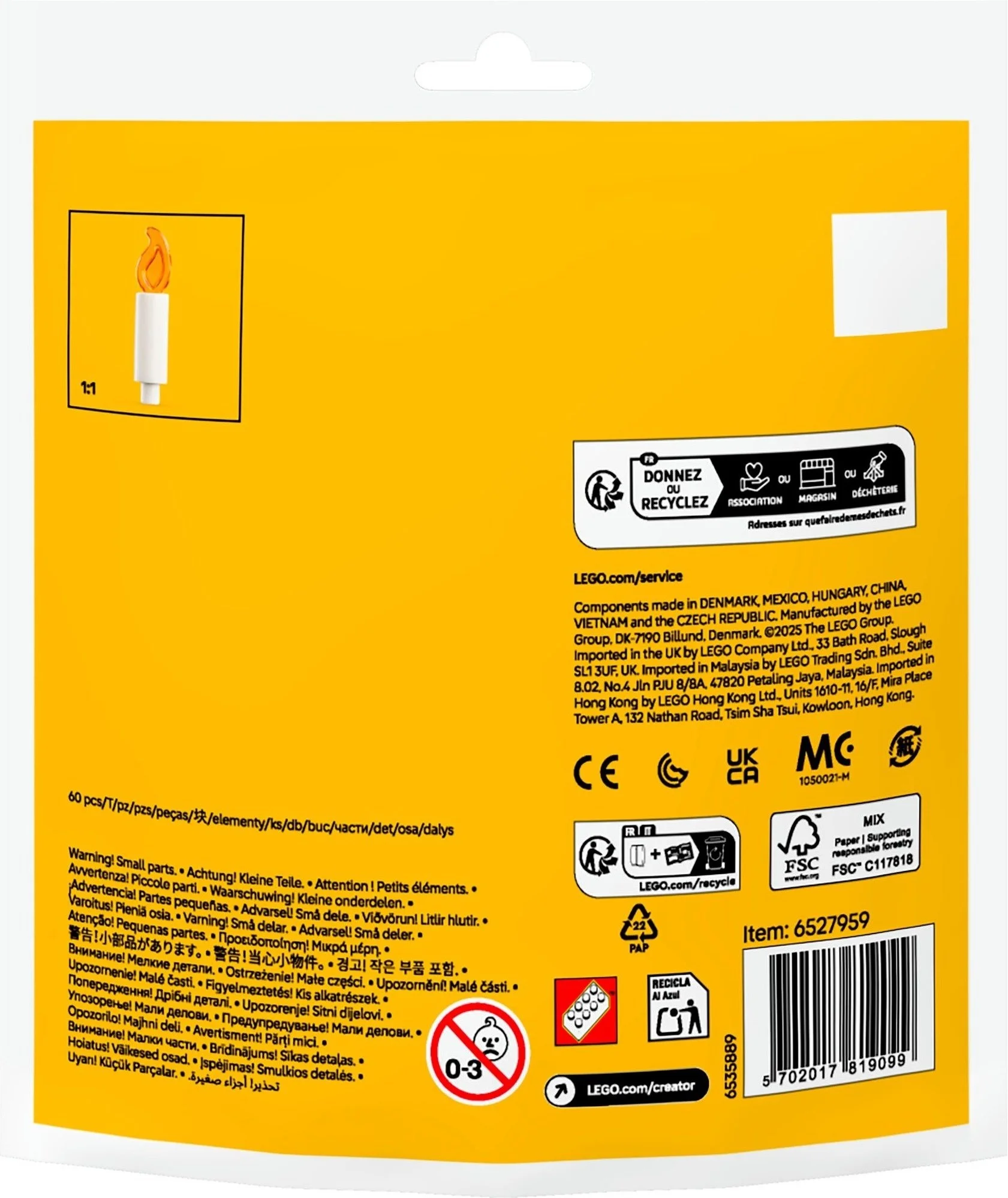 LEGO® 30689 Urodzinowe Zwierzaki - zdjęcie 5