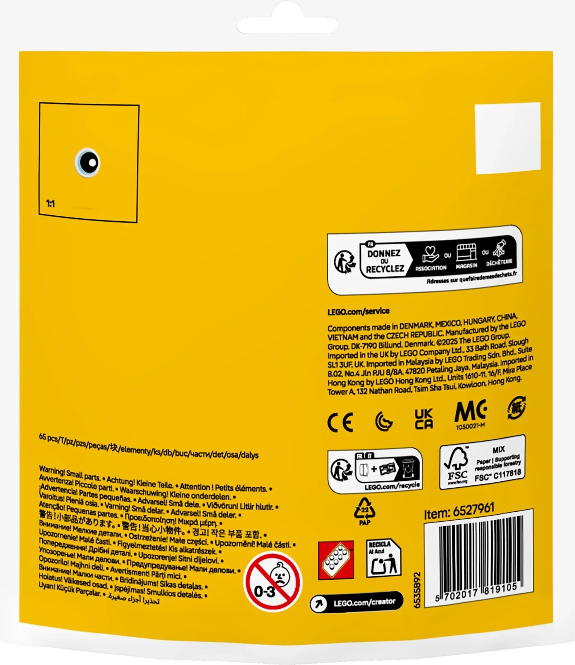 LEGO® 30690 LEGO Creator Malowanie pisanek z kurczaczkiem - zdjęcie 3