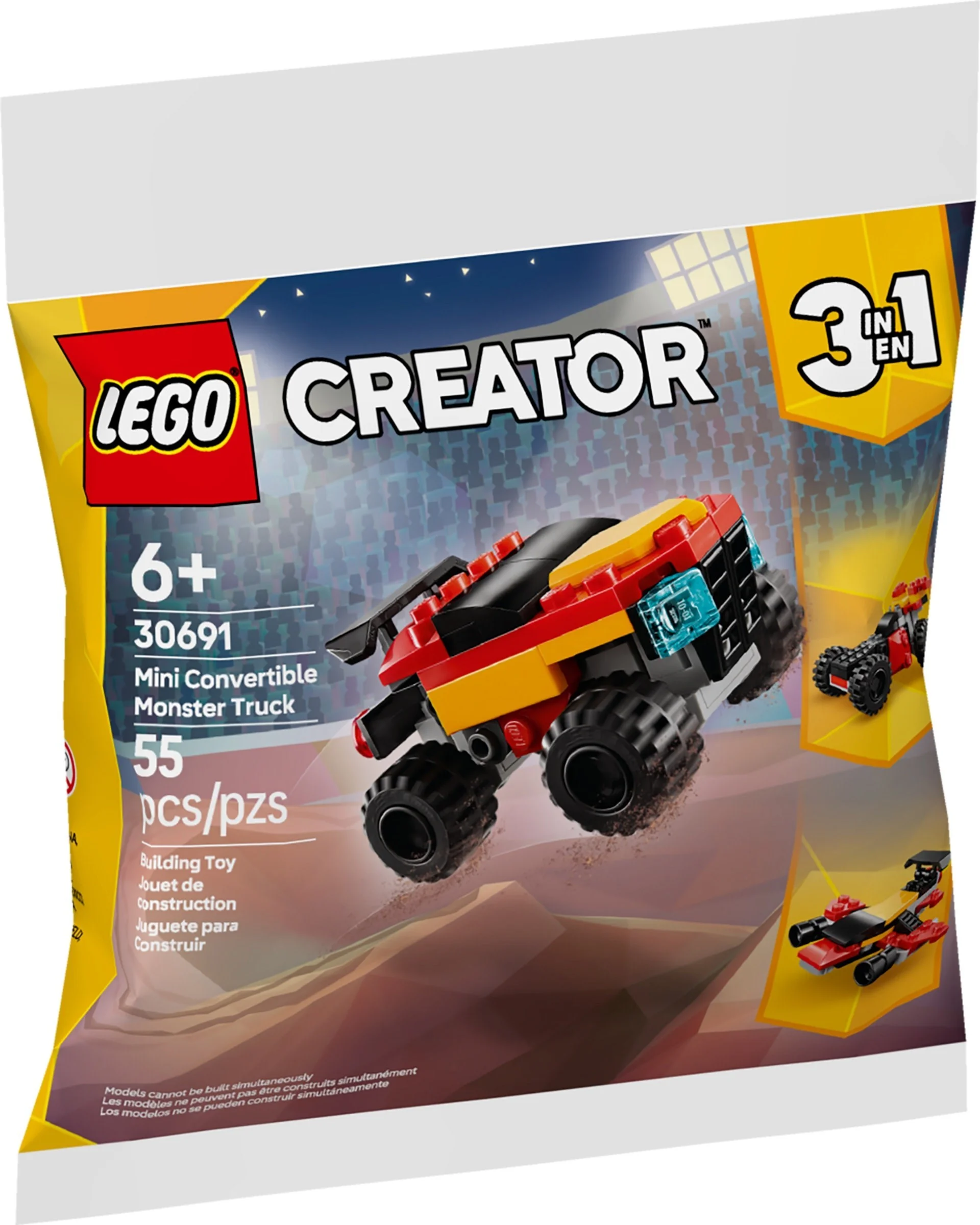 LEGO® 30691 Creator Mały Monster Truck Do Przebudowania - zdjęcie 3