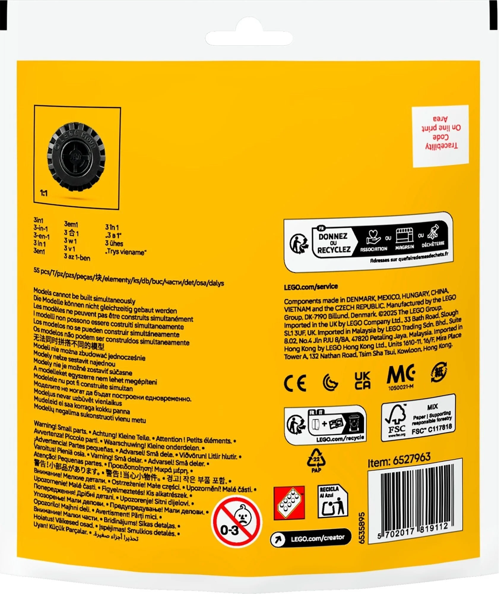 LEGO® 30691 Creator Mały Monster Truck Do Przebudowania - zdjęcie 9