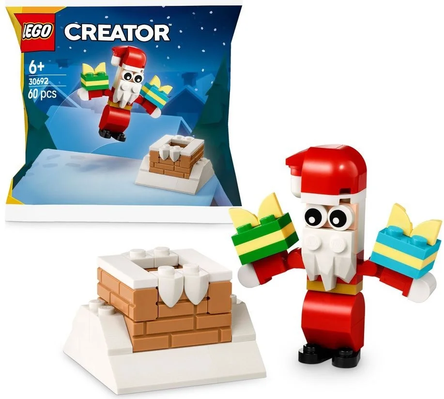 LEGO® 30692 LEGO Creator Święty Mikołaj i świąteczny komin - zdjęcie 1