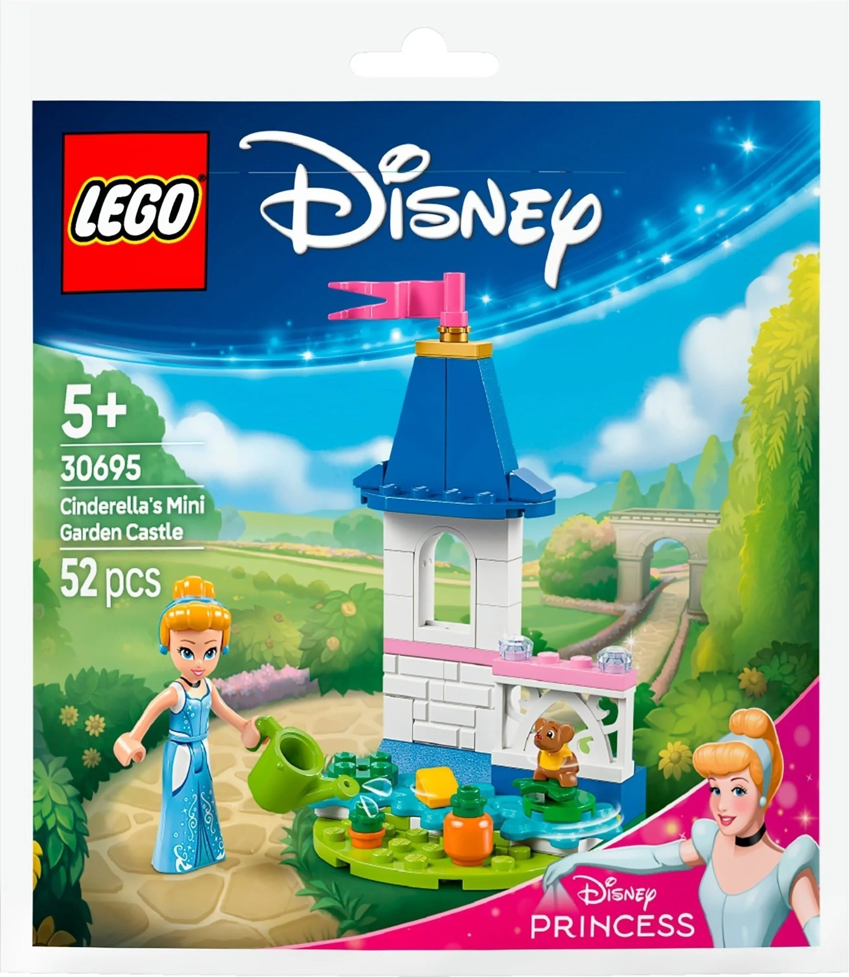 LEGO® 30695 Miniaturowy zamek Kopciuszka z ogrodem - zdjęcie 2