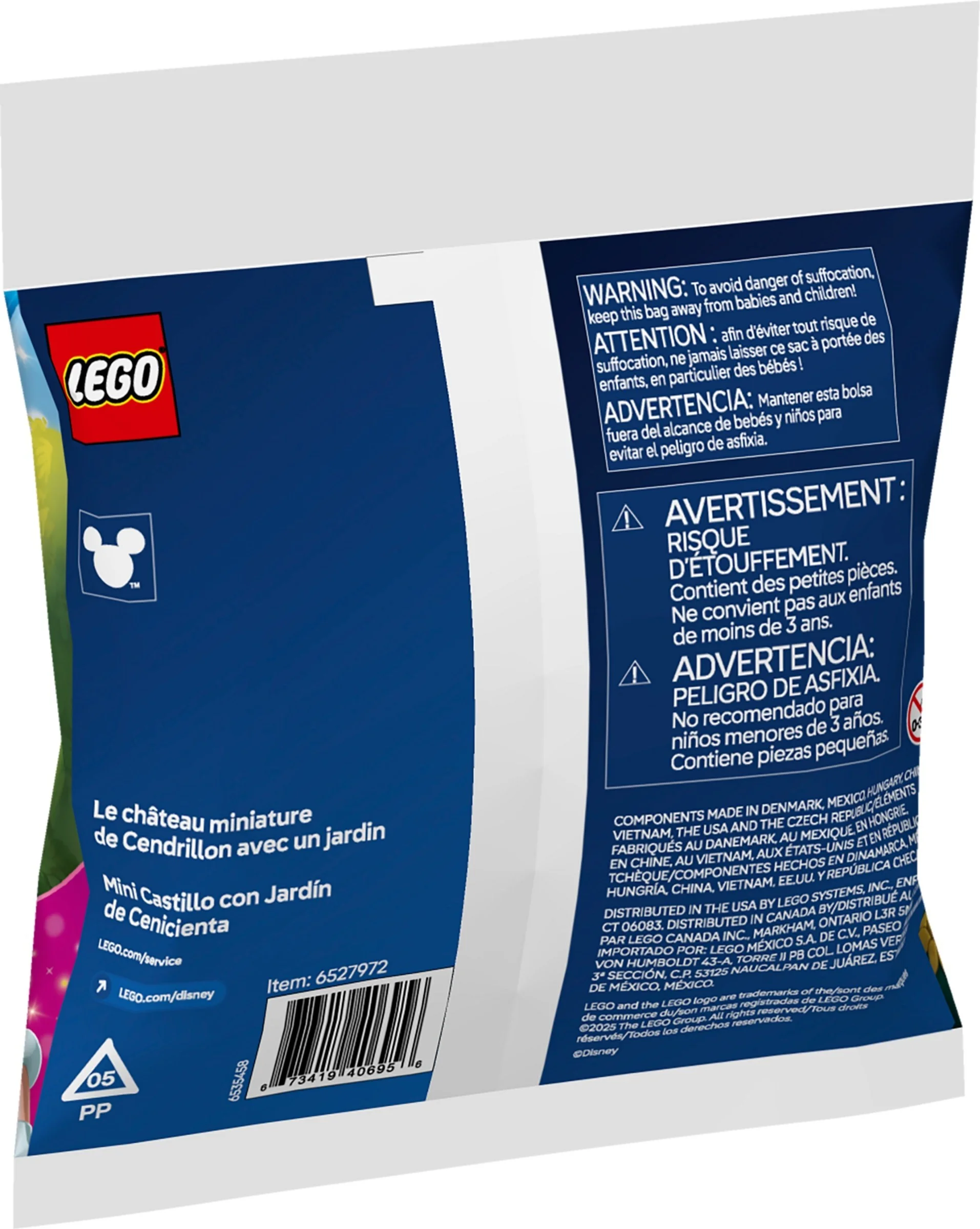LEGO® 30695 Miniaturowy zamek Kopciuszka z ogrodem - zdjęcie 4