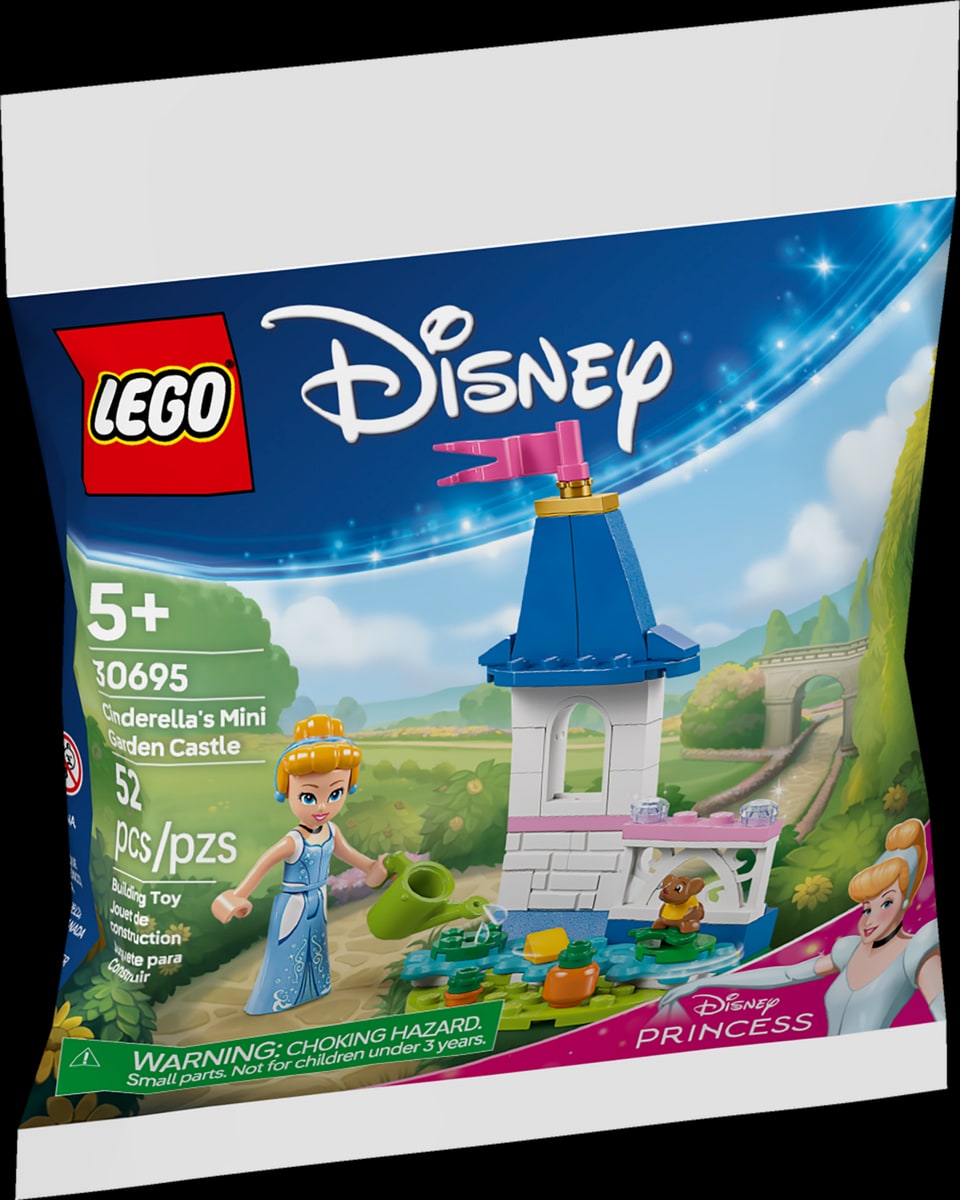 LEGO® 30695 Miniaturowy zamek Kopciuszka z ogrodem - zdjęcie 4