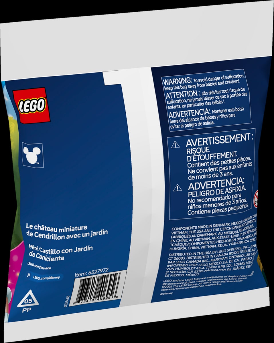 LEGO® 30695 Miniaturowy zamek Kopciuszka z ogrodem - zdjęcie 6