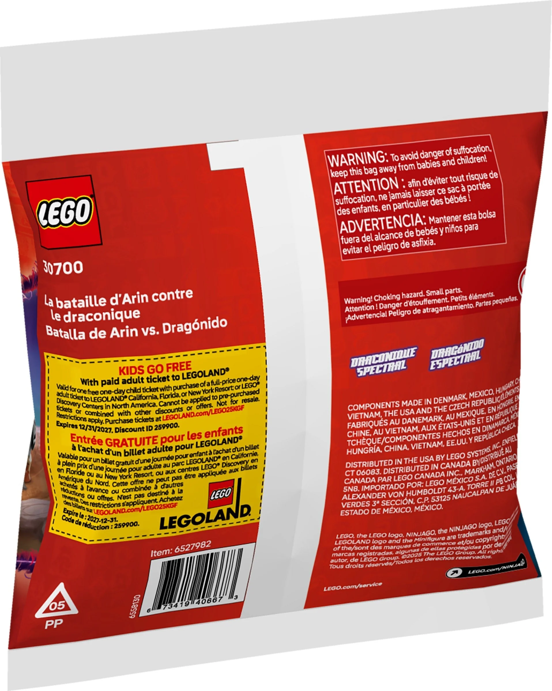 LEGO® 30700 Bitwa Arina z Dragonem - zdjęcie 5