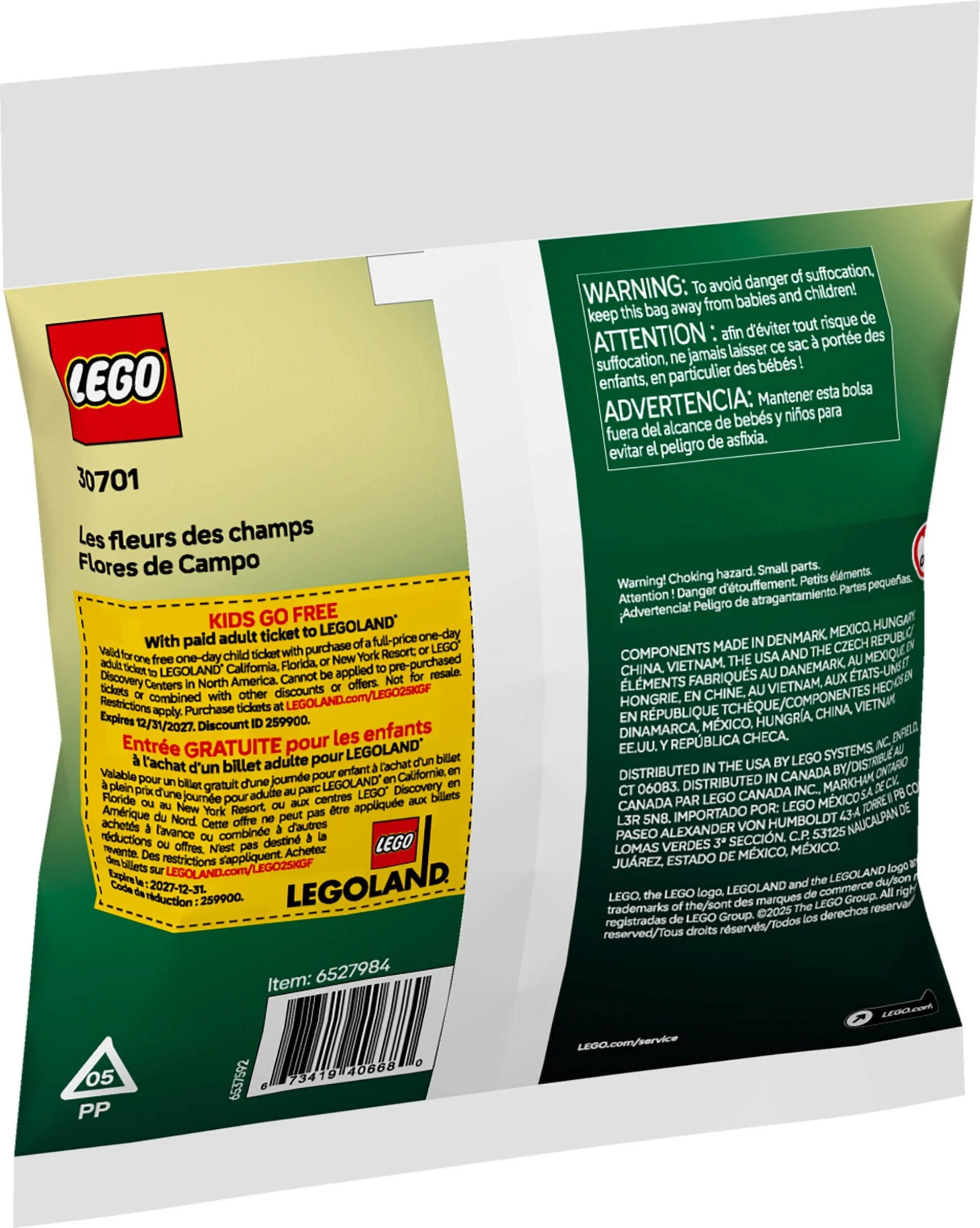 LEGO® 30701 LEGO Botanicals Kwiaty polne - zdjęcie 4