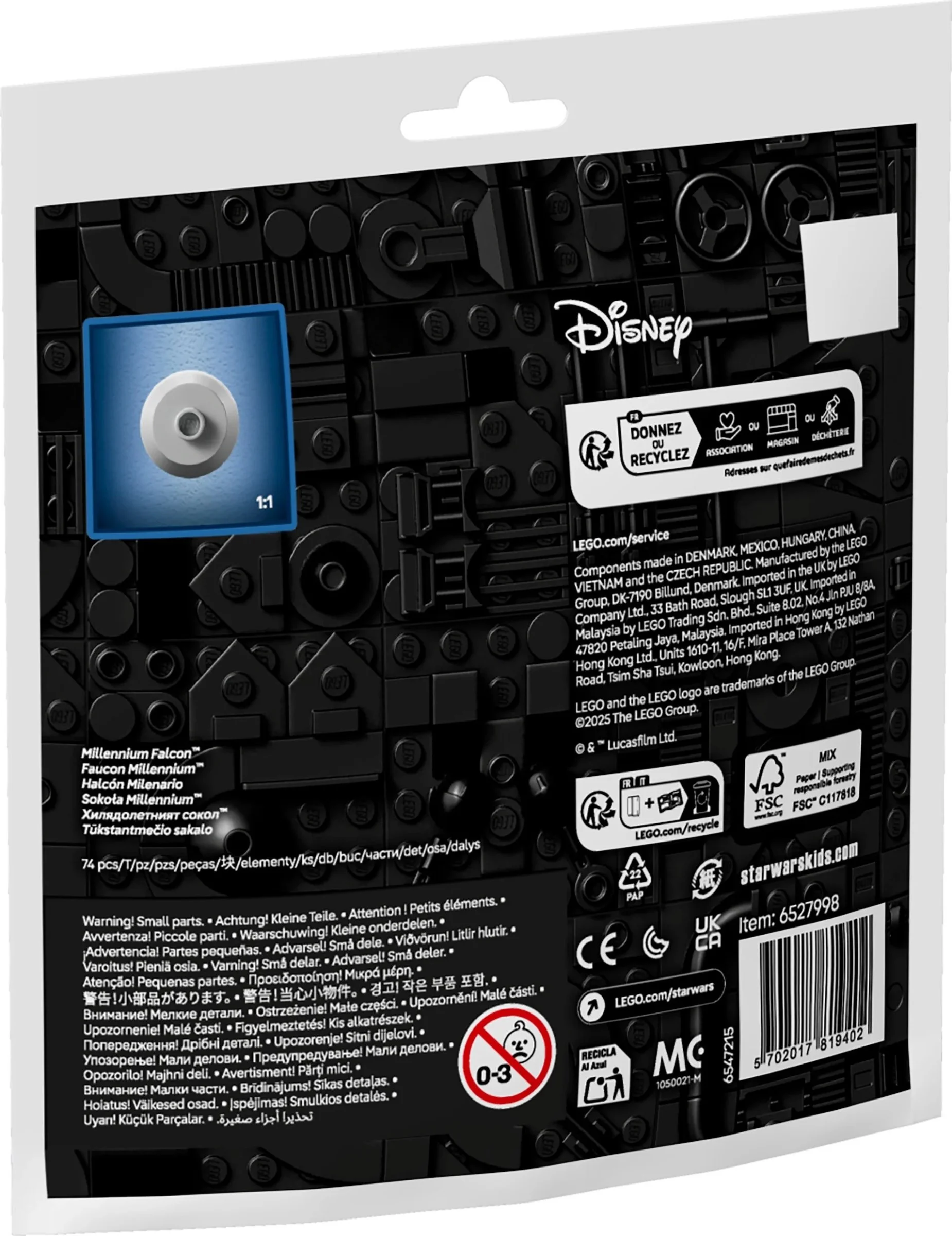 LEGO® 30708 Minimodel Sokoła Millennium - zdjęcie 5