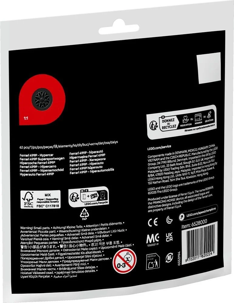 LEGO® 30709 Ferrari 499p – Hipersamochód - zdjęcie 3