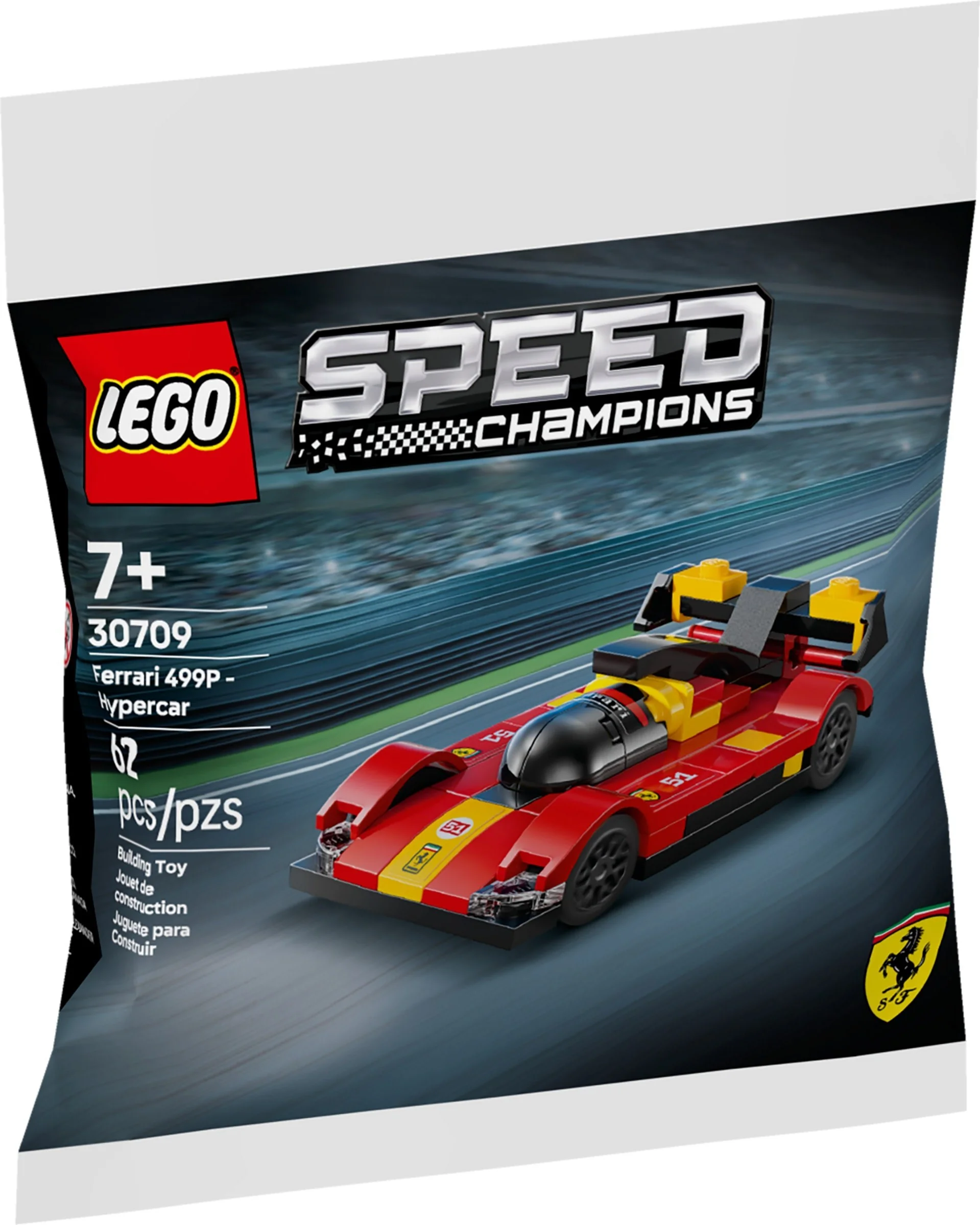 LEGO® 30709 Ferrari 499p – Hipersamochód - zdjęcie 4
