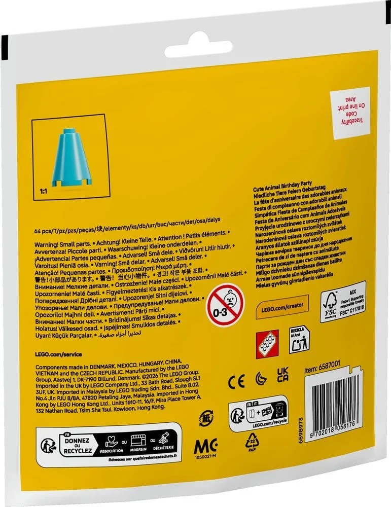 LEGO® 30715 Przyjęcie urodzinowe z uroczymi zwierzątkami - zdjęcie 5