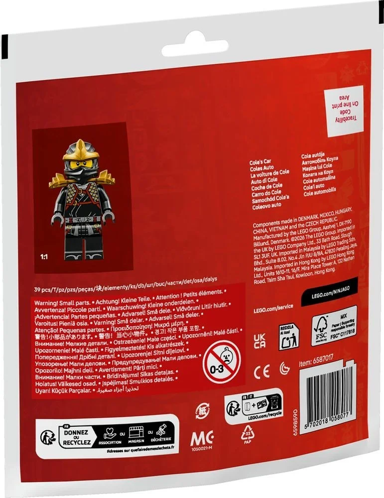 LEGO® 30723 Samochód Ninja Cole'a - zdjęcie 6