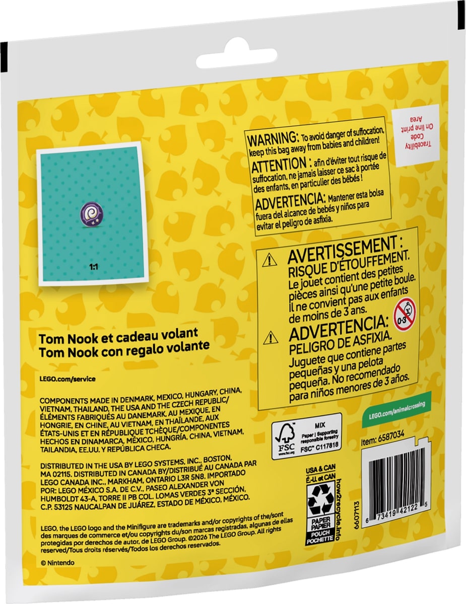 LEGO® 30731 Crossing Tom Nook i latający prezent - zdjęcie 2
