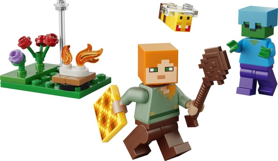 LEGO® 30732 LEGO Minecraft Potyczka Alex przy ognisku - zdjęcie 1