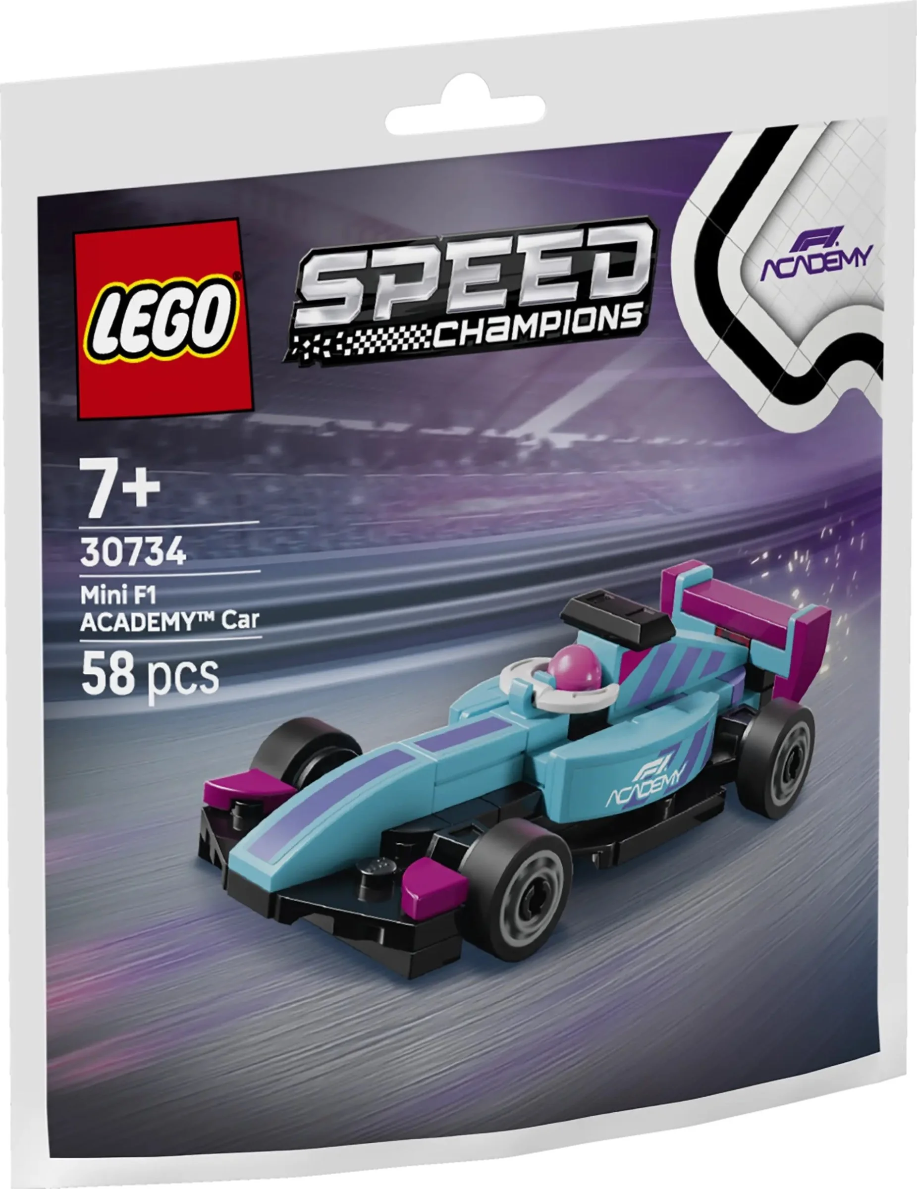LEGO® 30734 Mały Bolid F1 Academy - zdjęcie 4