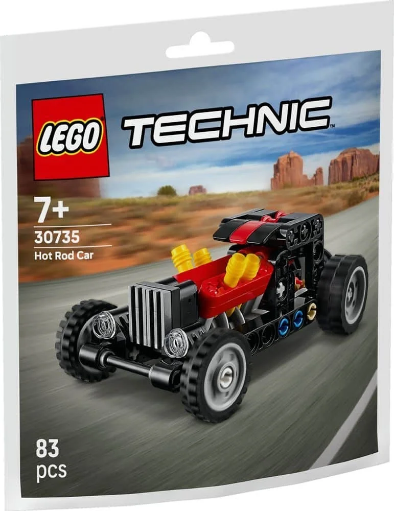 LEGO® 30735 Mały Zestaw Klocków Lego Technic Hot Rod Samochód Auto 83 Elementy - zdjęcie 1