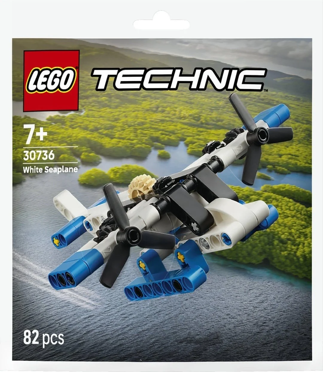 LEGO® 30736 Biały Wodnosamolot - zdjęcie 1