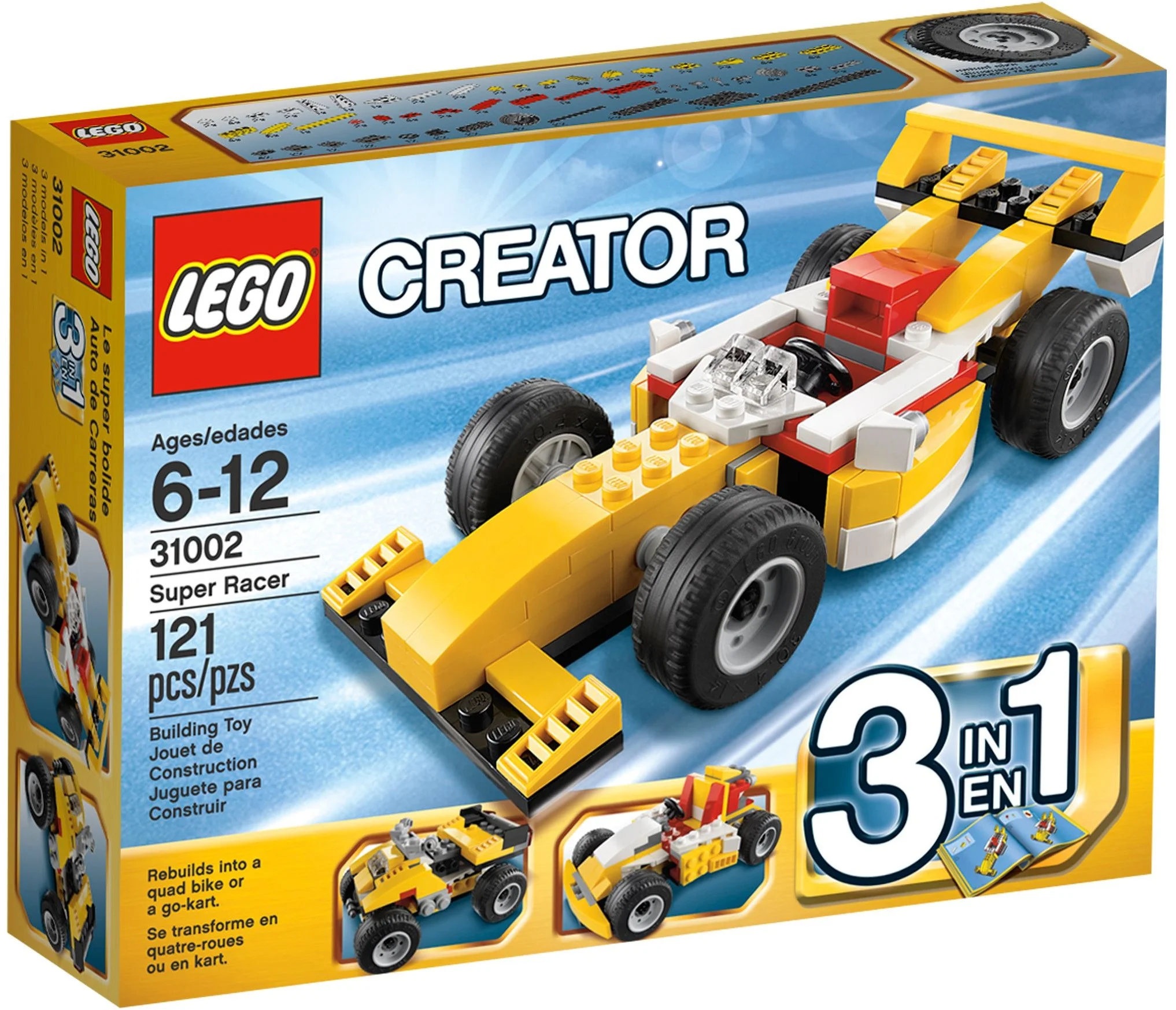 LEGO® 31002 Samochód wyścigowy - zdjęcie 1