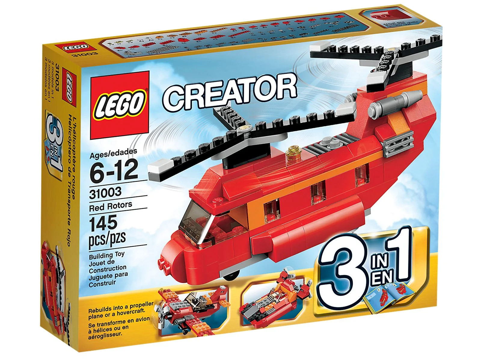 LEGO® 31003 Czerwone Śmigła - zdjęcie 5