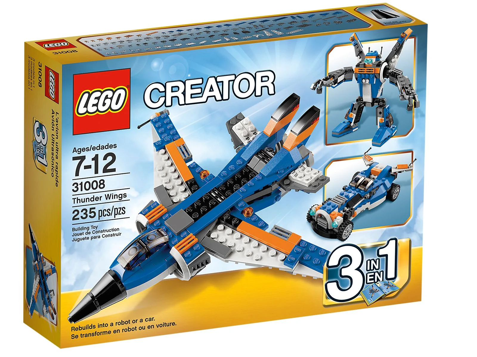 LEGO® 31008 Zdobywcy przestworzy - zdjęcie 4