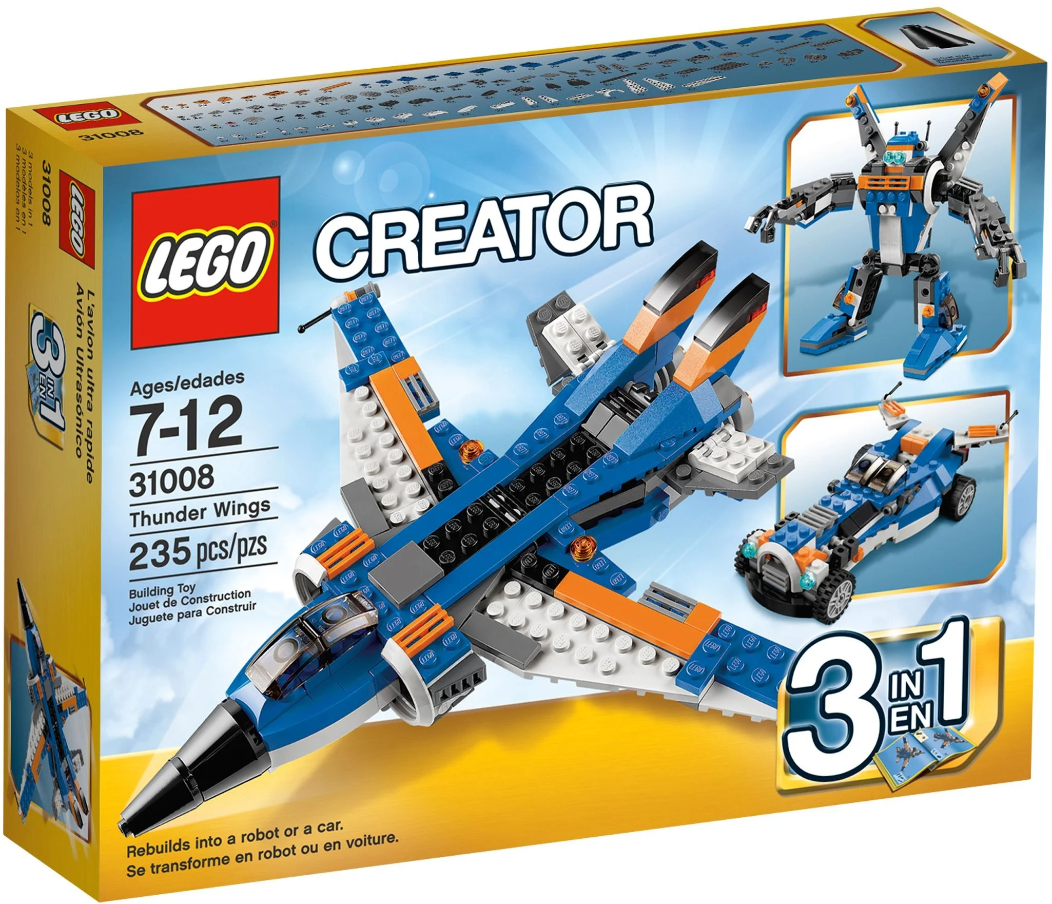 LEGO® 31008 Zdobywcy przestworzy - zdjęcie 1
