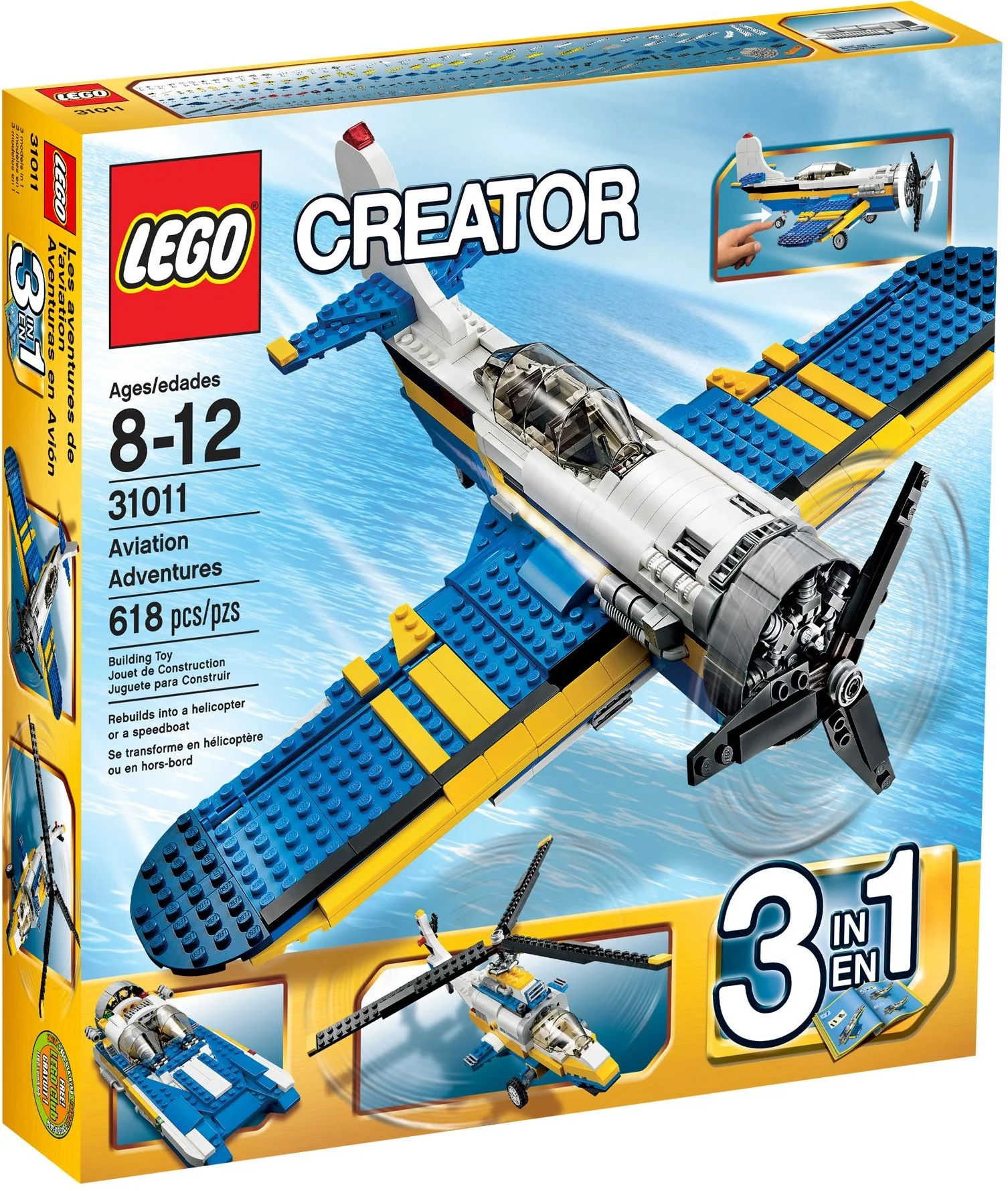 LEGO® 31011 3 w 1 L Lotnicze Przygody 3 w 1 - zdjęcie 1